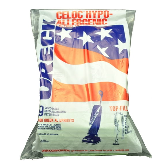 Oreck Upright Vacuum Cleaner  Bags