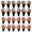 Brown-six Pairs, variant on Garden Gloves With Claws 2 Pairs for Digging Weed Pulling Garden Finger Claws Gloves Outdoor Protective Work Gloves