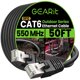 thumbnail image 1 of Cable Ethernet GearIt Cat6 para exteriores, 15 m, FTP, resistente al agua, 1 of 8