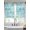 Teal Green-2, variant on Turquoise Coastal Sheer Curtains 54 Inch Length 2 Panels Set, Nautical Coral Starfish Shell Seahorse Ocean Voile Window Treatment Rod Pocket Short Kitchen Curtains Drapes for Bedroom 52"x54"x2