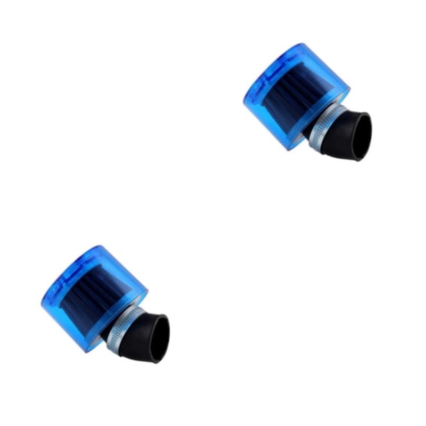 Scienceny Universal Beach Buggy Filtro de aire Dirt Bike Filtros de admisión Motocicleta Actualización de motocicleta Accesorios Repuestos Azul Azul 2piezas