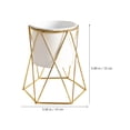 thumbnail image 2 of BEADCEST Maceta De Hierro Dorado Resistente Para Interior Y Exterior, 2 of 7