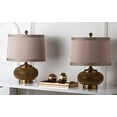 thumbnail image 2 of Safavieh Aubrey Beaded Table Lamps with Silk Chestnut Shade, 2 of 5