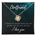 thumbnail image 6 of To My Girlfriend, You're Perfect Love Knot Necklace | To Girlfriend, 6 of 6
