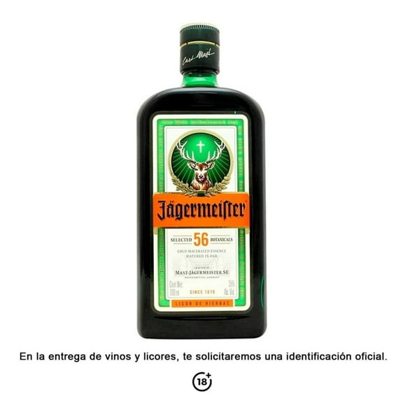 Licor Jagermeister 700 ml
