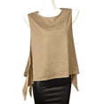thumbnail image 4 of BiZtdJrK Débardeurs Tendance pour Femmes, Sans Manches, Col Rond, Légers, Amples, pour Gym, Sport, Kaki, Taille Unique, 4 of 9