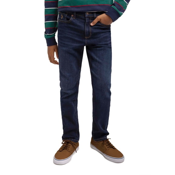 U.S. Polo Assn. Boys Straight Jean, Sizes 4-18