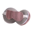 thumbnail image 2 of EGNMCR Pillow Case 2 In 1 U Shaped Pillow With Eye Mask Memorys Foam Travel Neck Pillow Shade Sleep Mask Office Nap Support For Airplane Car Home Use Polyester Eye Masks Pillows, 2 of 6