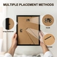 thumbnail image 6 of AEVETE 4x6 Picture Frames Black Set of 6, Wall and Tabletop Display for Home Office Decor, 6 of 7