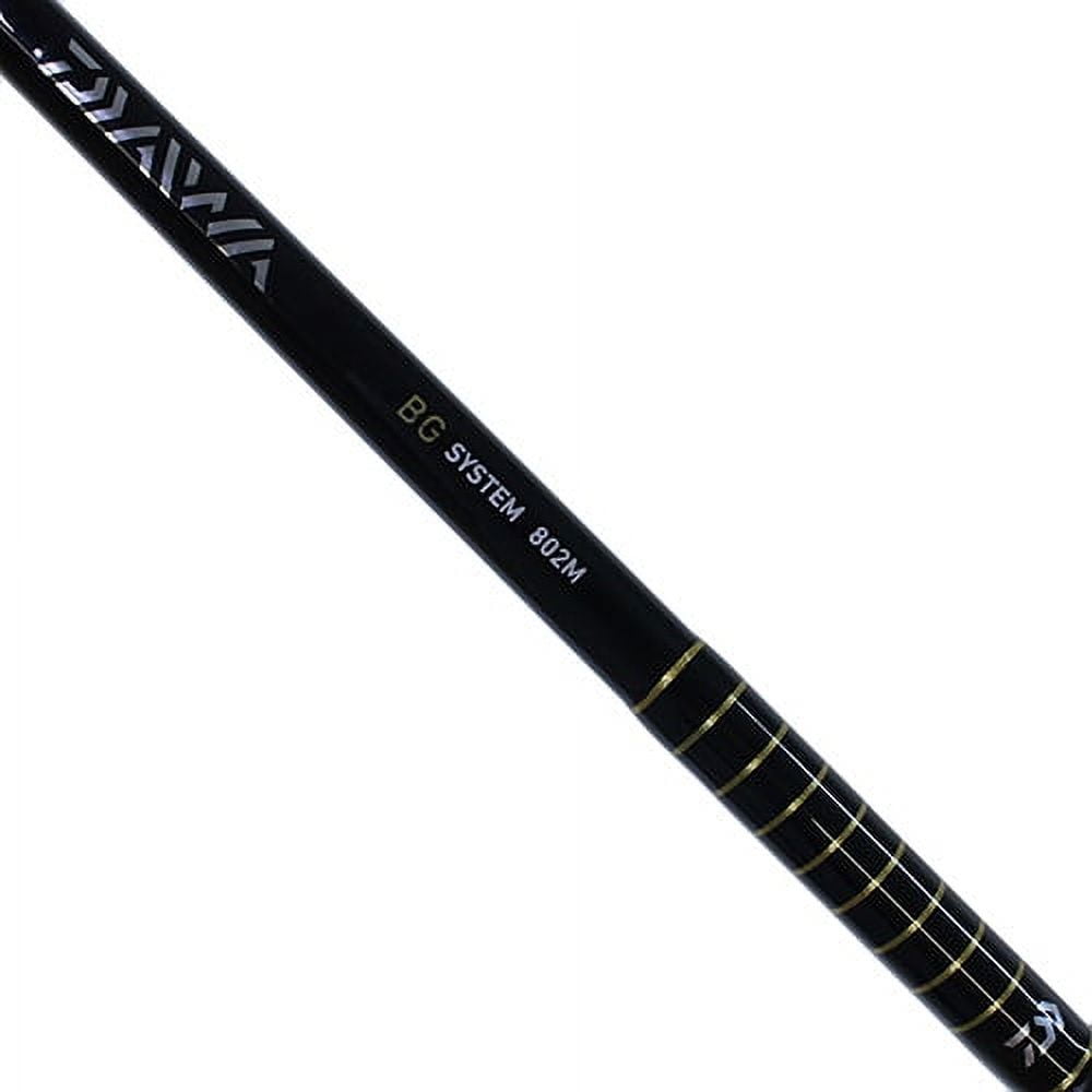 Daiwa BG Saltwater Pre-Mounted Spinning Combo 8' Length, 2 Piece Rod, 7 Bearings, Medium Power