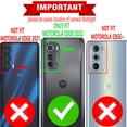 thumbnail image 2 of Starshop Motorola Edge 2022 Case, With Tempered Glass Protector, Drop Protection Ring Kickstand Cover Purple, 2 of 6