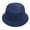 Blue, variant on Eoperou Bucket Hat Folding Plain Low Profile Solid Color Casual Keep Warm Corduroy Winter Thermal Men Women Fisherman Cap for Outdoor