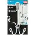 InterDesign® Rust Proof Coating™ Over Door Quad Hook