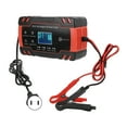 thumbnail image 3 of Arrancador de batería, cargador de batería de 12 V/24 V, 2-150 Ah, arrancadores de batería, cargador de batería V, máxima eficiencia, 3 of 9