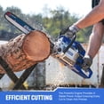 thumbnail image 5 of 20-Inch 62CC 2-Stroke Gas Chainsaw, Perfect for Ranch, Garden & Heavy-Duty Cutting 622051DB, 5 of 5
