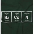 thumbnail image 2 of Ba Co N Bacon Food Science Nerd Geeky Women's T Shirt Ladies Tee Brisco Brands 3X, 2 of 6