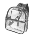 thumbnail image 1 of Sac à Dos Transparent en PVC, Sac à Dos Transparent de Haute Capacité pour l'École, 1 of 8