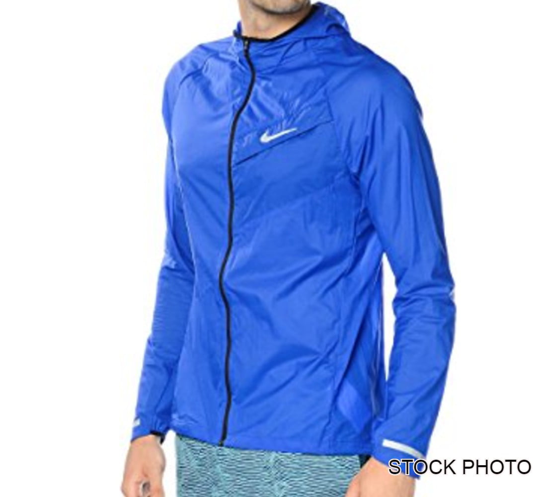 Nike Impossibly Light Running Jacket, Blue, 2XL -