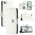 thumbnail image 2 of iPhone SE 4 2024 Case ,Wallet Magnetic Cover Shoulder Neck Crossbody Lanyard Wrist Strap Case for iPhone SE 4 2024, 2 of 5