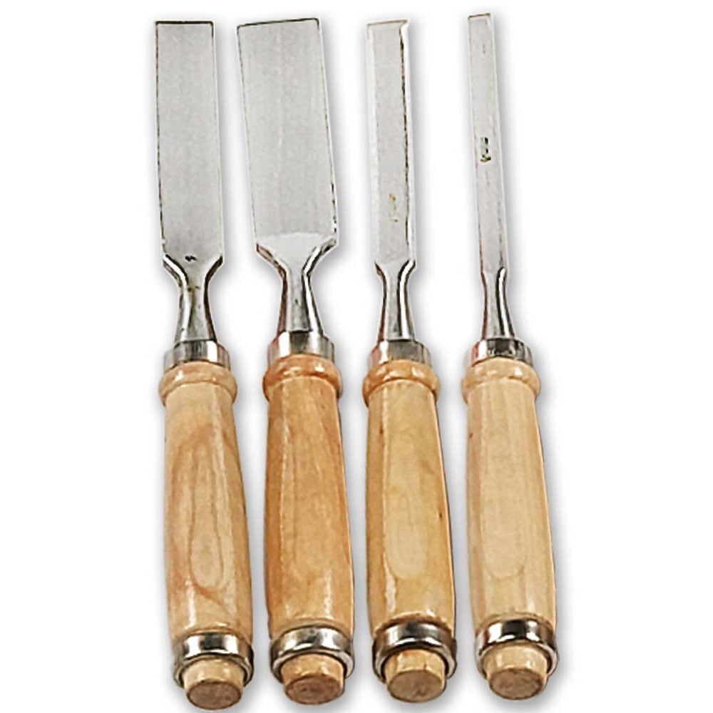 9 Inch 4 Piece Wood Chisel Set TZ021744086