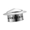 thumbnail image 5 of LOVIVER Round Chimney Cap,Chimney Flue Cover,Cone Top Chimney Cap Rainproof Exhaust Vent Lid Roof for House,Winter, C, 5 of 8