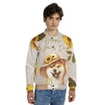 thumbnail image 4 of Happy Women's Day Shiba Inu Sunflower Vintage Proud Mom All Over Print 3D Baseball Jacket Shibas Dog Lovers Gifts Idea Bomber Jacket Softball - 02030, 4 of 6