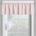 thumbnail image 2 of Ambesonne Blush Pink Window Valance, Little Hearts in Rounds, 54" X 12", Pale Peach Multicolor, 2 of 5
