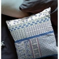 thumbnail image 2 of 16â Blue Lavender Patch Blown &amp;amp; Closed Suede Throw Pillow, 2 of 4