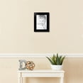 thumbnail image 3 of ArtToFrames 8" x 11" Satin Black Step Lip Picture Frame, 8x11 inch Black Wood Poster Frame (WOM-1452), 3 of 7