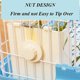 thumbnail image 2 of Rabbit Feeder Bunny Guinea Pig Hay Feeder, Hay Guinea Pig Hay Feeder, Chinchilla Plastic Food Bowl (White) White -, 2 of 4