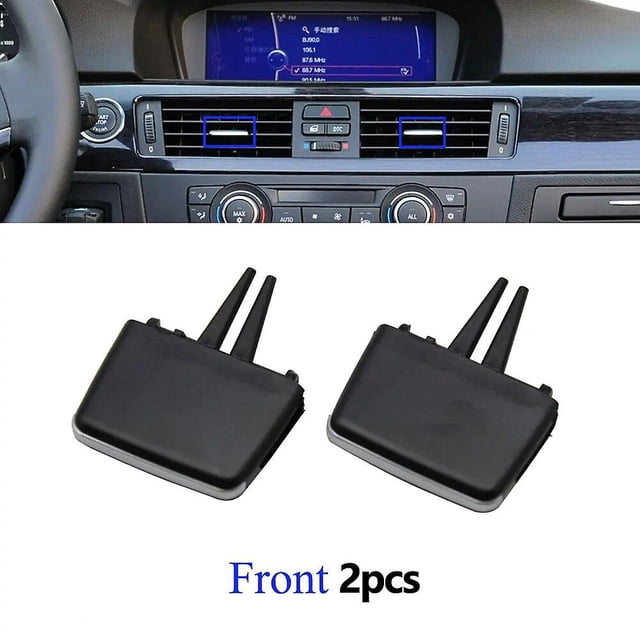Front Rear Air Conditioner AC Vent Grille Outlet Slider Tab Clips For BMW 3 Series E90 E91 E92 E93 318 320 325 330 335 2005-2012~6225