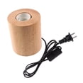 thumbnail image 1 of Retro Style E27 Wooden Base Desk Lamp Decorative Home Lighting Night .5x10cm, 1 of 8