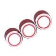 thumbnail image 1 of 3PCS Potentiometer Control Knob Volume Tone Control Knob Electric Guitar  Knob Metal Guitar Knob Red, 1 of 8