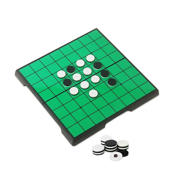 Juego de mesa KOKOSUN Mini Reversi (Othello) con pizarra magnética