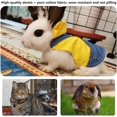 thumbnail image 3 of Adjustable Rabbit Harness, Rabbit Harness And Leash, Rabbit Clothes Harness Strap For Rabbits, Ferrets, Hamsters, 3 of 5