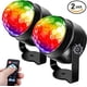 thumbnail image 1 of paquetes de luces de fiesta, luces estroboscópicas para fiestas, luces de bola de discoteca activadas por sonido con control remoto, luces de DJ de discoteca que cambian de 7 colores RGB para fiestas, 1 of 5