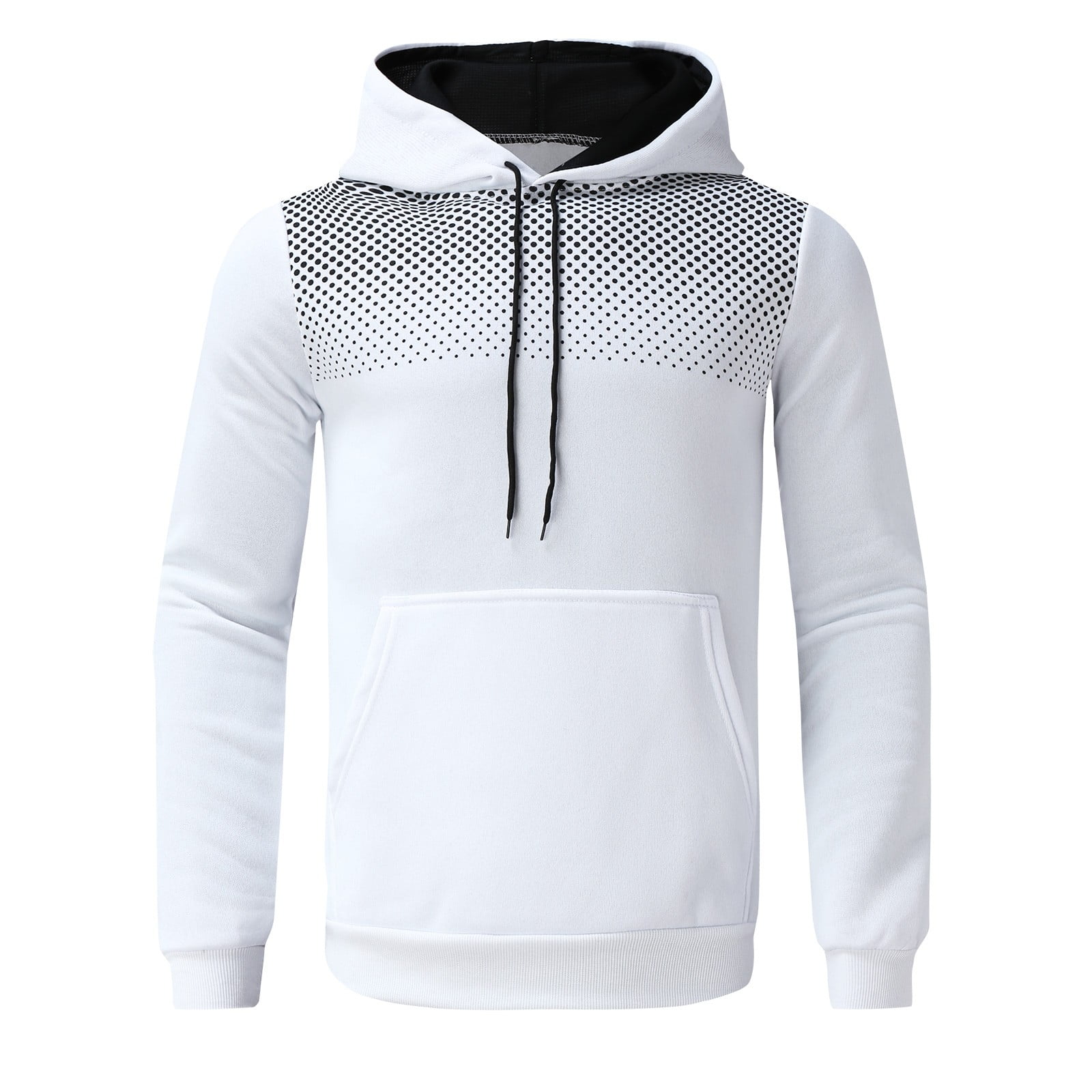 LEEy-world Boys Hoodies Men'S Full Zip Up Hoodie Slim Fit