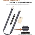 thumbnail image 3 of YooGuoGuo Purse Straps Replacement Crossbody Straps for Purses Gold Hardware Adjustable Length Belt Guitar Strap, 3 of 8