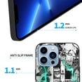 thumbnail image 4 of Anime Phone Case, My Hero Academia Phone Case Compatible With Iphone 13 Pro 6.1 Inch Iphone 13 Pro Max 6.7 Inch, Soft Anti-Scratch Shockproof TPU Protective Bumper Phone Cover, 4 of 7