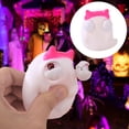 thumbnail image 1 of Isvgxsz Clearance 2pcs Halloween Lighted White Cloth Ghosts, Large Cute Light up Ghost Spooky Halloween Glowing Decor for Party Outdoor Lawn Yard Haunted House Decorations, 1 of 2
