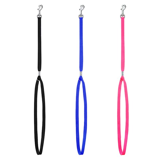 3 Pieces Pet Grooming Loops Nylon Restraint Noose Adjustable Fixed Dog Cat Safety Rope for Pet Grooming Table Bathtub