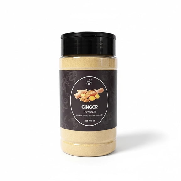 Zestiq Foods Ginger Powder (7 oz.) – Finely Ground Ginger Root for Cooking, Baking & Everyday Recipes