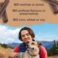 thumbnail image 4 of Zuke's Savoury Chews Grass-Fed Beef Recipe Bully-Shaped Chews, Dog Treats, 454 g, 4 of 9