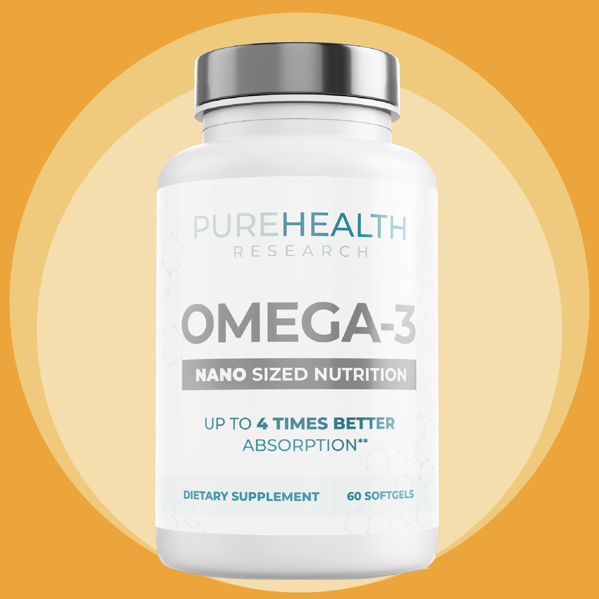 Nano Omega 3 - Higher Absorption Omega 3 Fish Oil, EPA, DHA ...