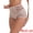 Light Brown, variant on DARING DIVA Women's High-Waisted Tummy Control Briefs Lace Trim L Black