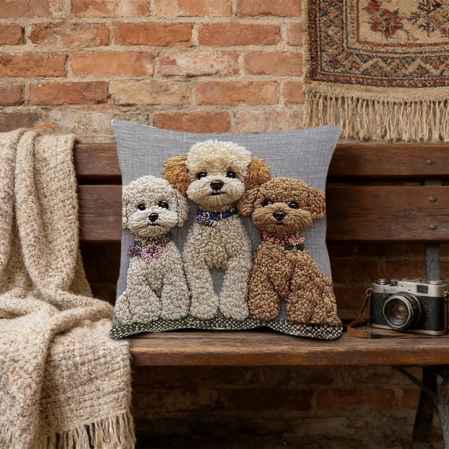 Funda de almohada aterciopelada, bonita y adorable funda de almohada con animales, para dormitorio, hogar, sofá, decoración, funda de cojín, juegos de colcha y cubrecama, ropa de cama, edredones, jueg