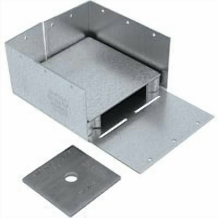 ABW ZMAX Galvanized Adjustable Standoff Post Base for 6x6 ABW66Z