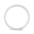 thumbnail image 3 of Platinum 2mm Half-Round Wedding Band - Size 8, 3 of 3