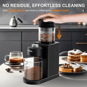 Coffee Grinder - Electric Conical Burr Grinder - Adjustable with 25 Precise Grind Settings for 12 Cups - Professional Coffee Bean Grinder 200W