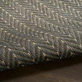 thumbnail image 4 of Nourison Horizon Indoor/Outdoor 2'2" x 8' Charcoal Modern Rug, 4 of 7